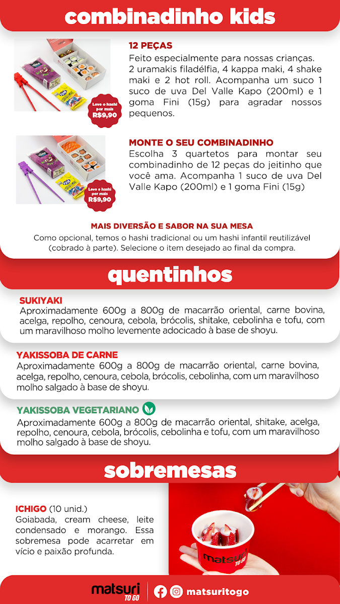 Menu Matsuri To Go - Londrina - Delivery & Take Away-5