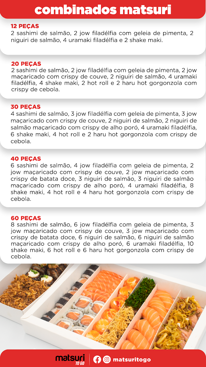Menu Matsuri To Go - Londrina - Delivery & Take Away-7