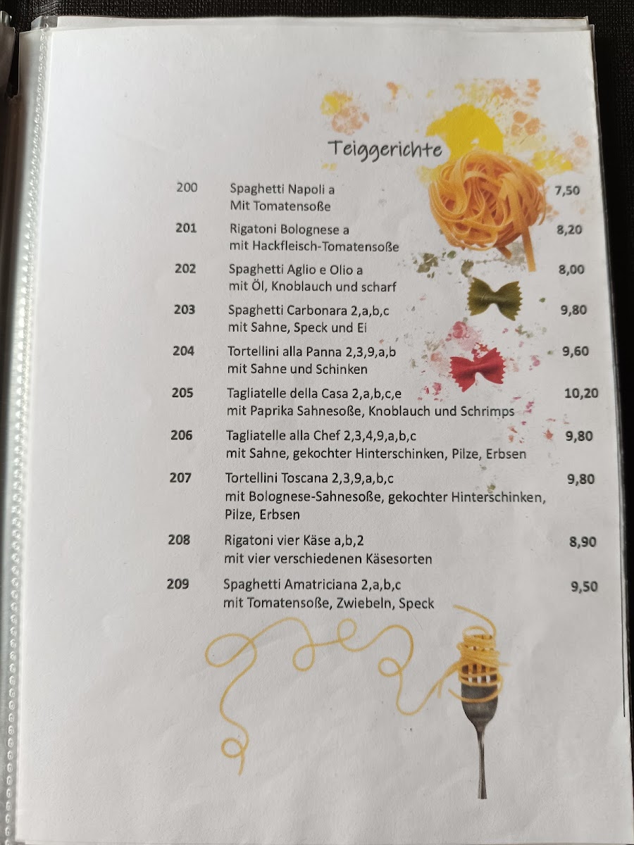 Menu Mattiello's Ristorante-5