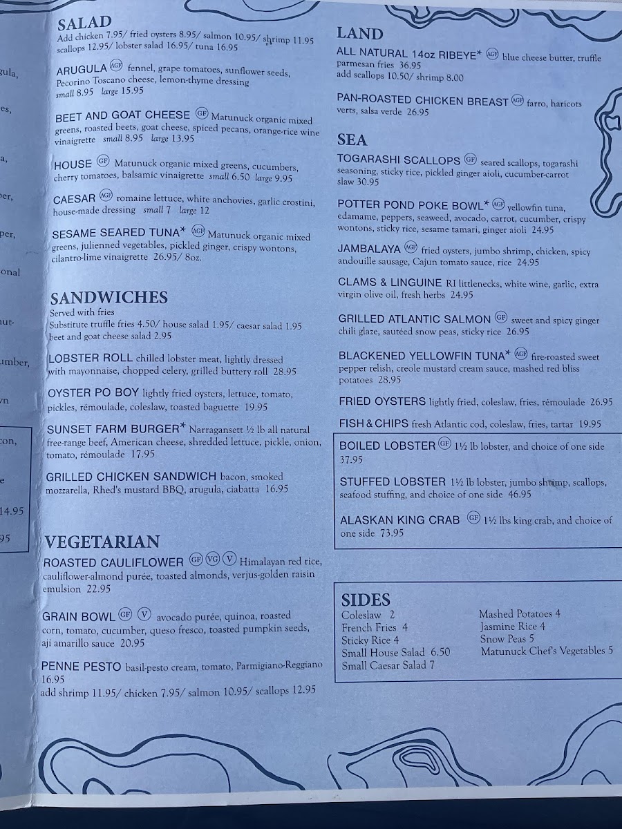 Menu Matunuck Oyster Bar-10