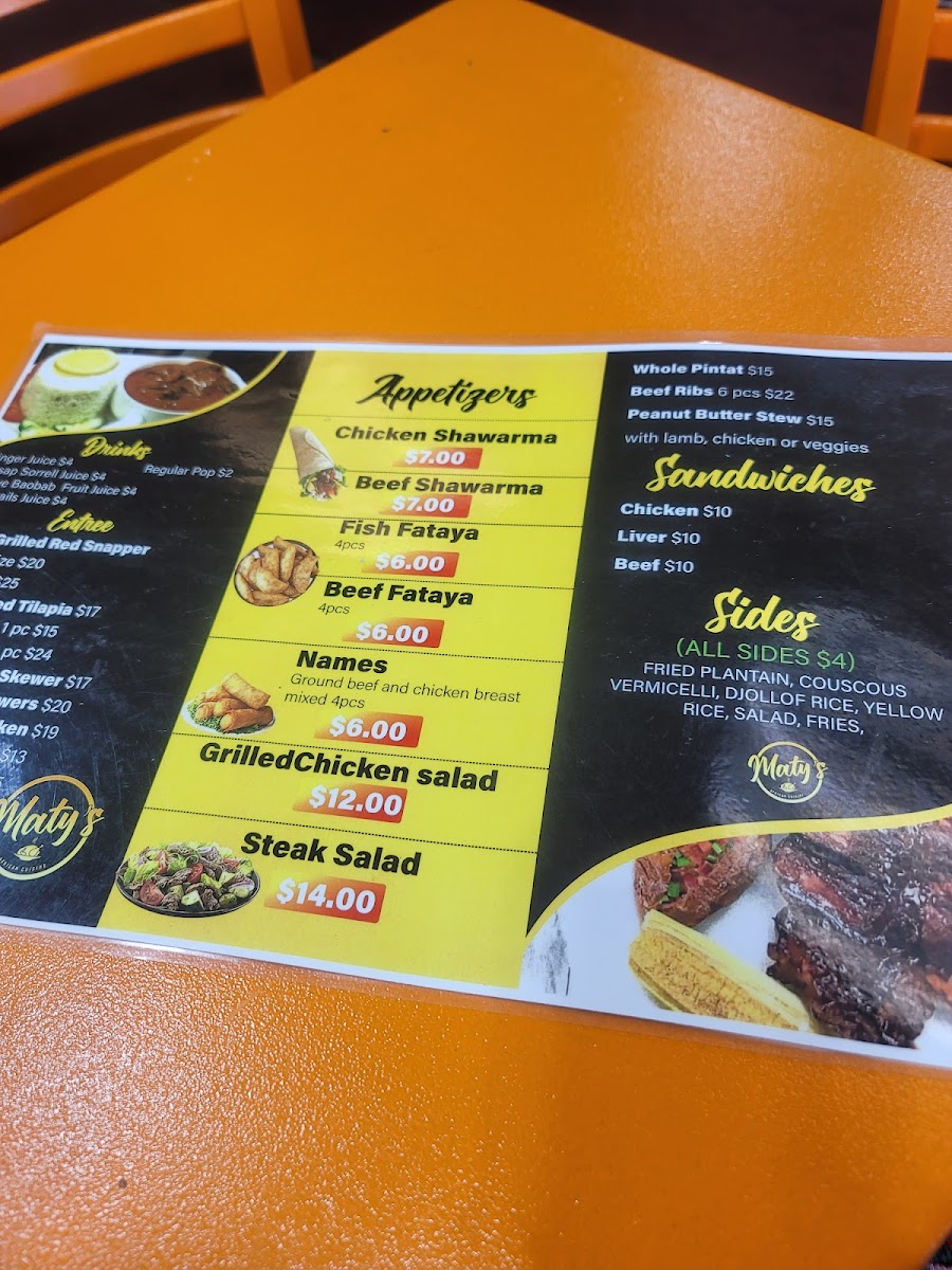Menu Maty's Cuisine-3
