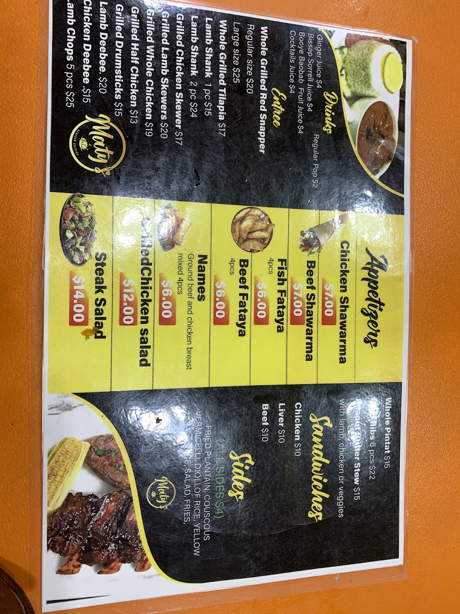 Menu Maty's Cuisine-6