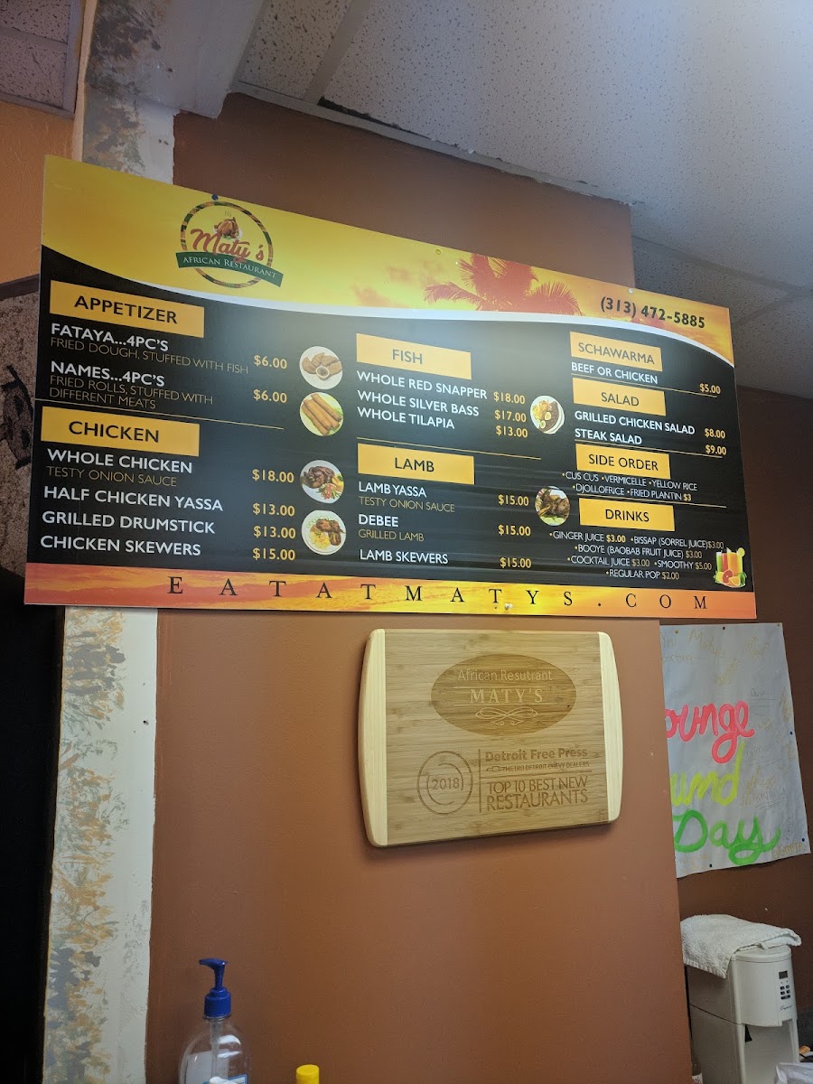 Menu Maty's Cuisine-9