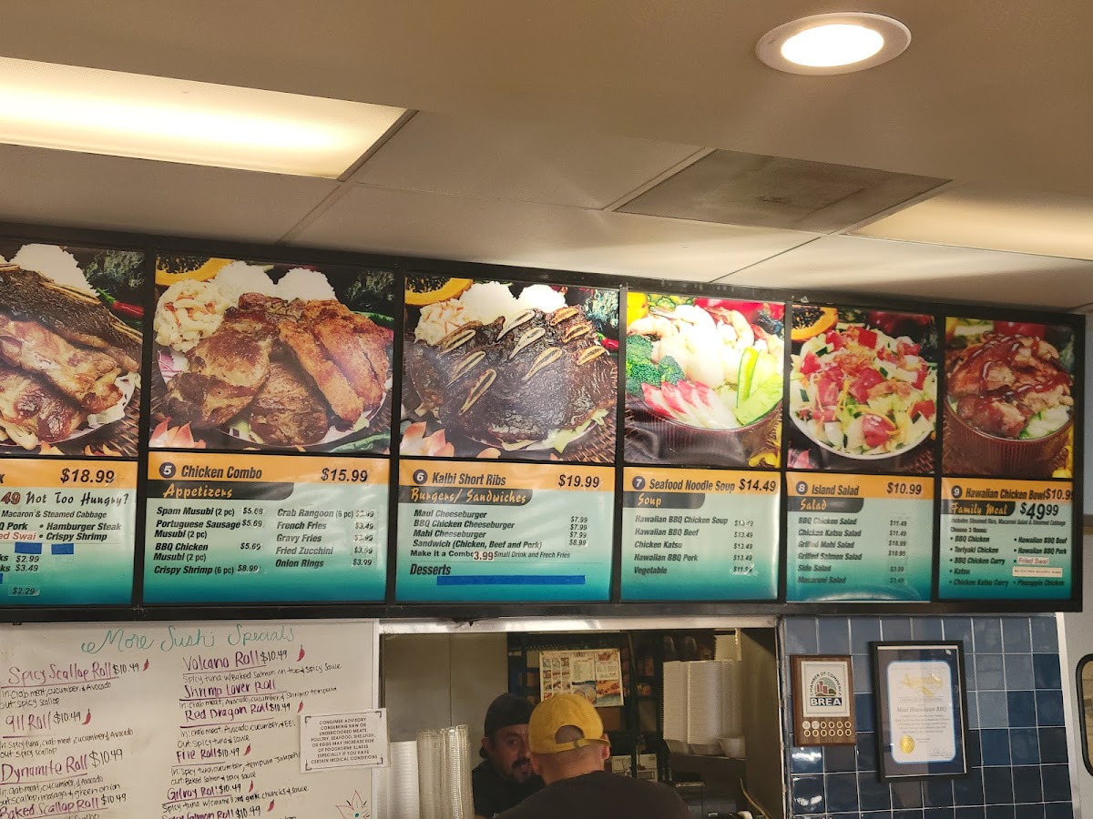 Menu Maui Hawaiian Bbq-10
