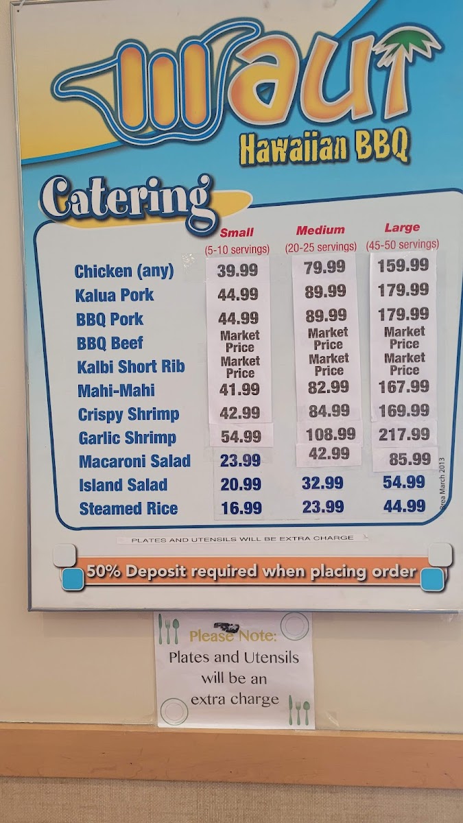 Menu Maui Hawaiian Bbq-8