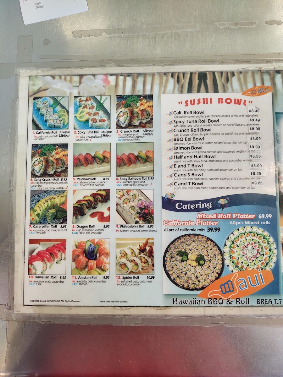 Menu Maui Hawaiian Bbq-9