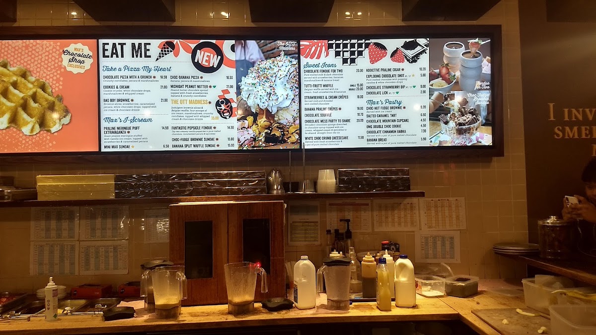 Menu Max Brenner - Blacktown-10