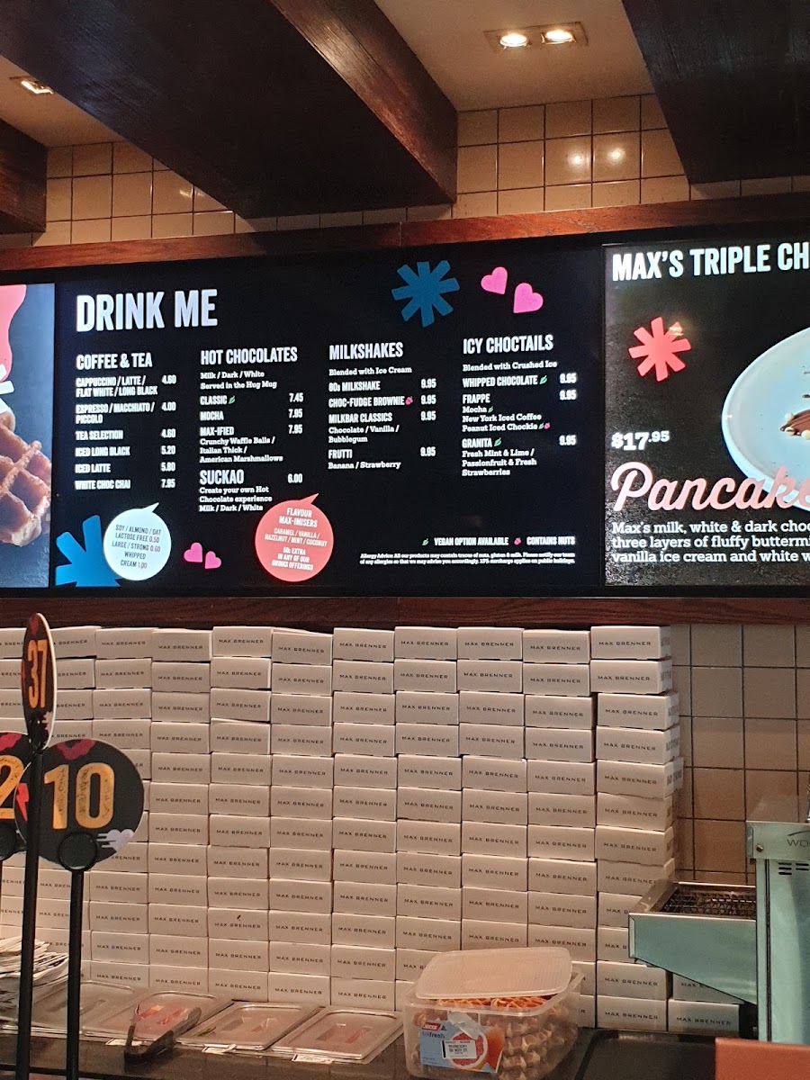 Menu Max Brenner - Blacktown-4