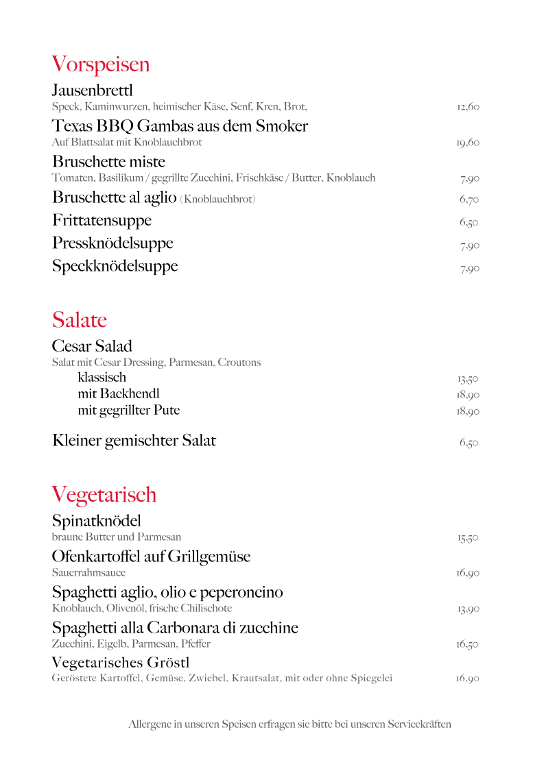 Menu Max Pub Restaurant-2