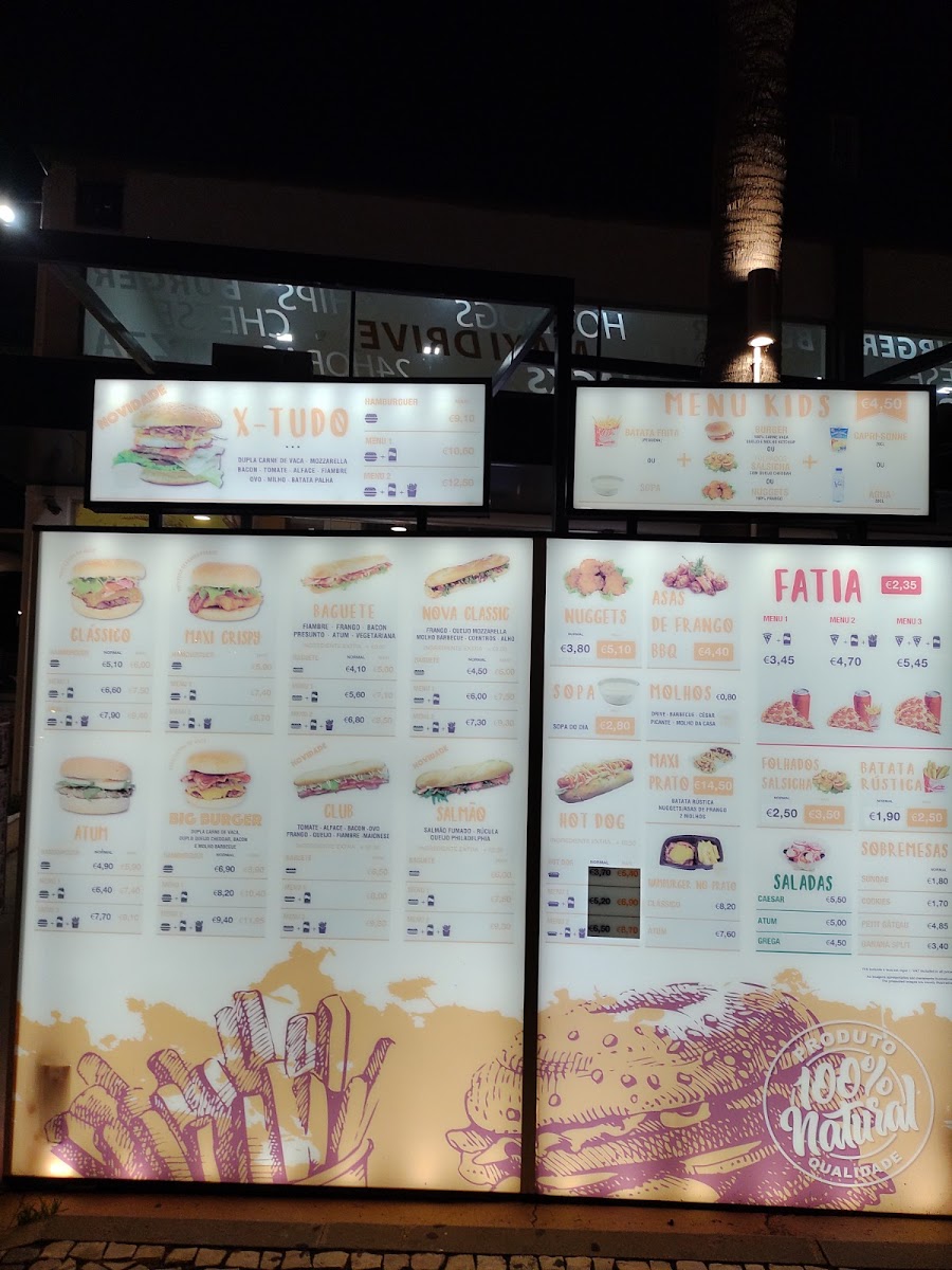 Menu Maxi Drive - Pizzaria E Hamburgueria-1
