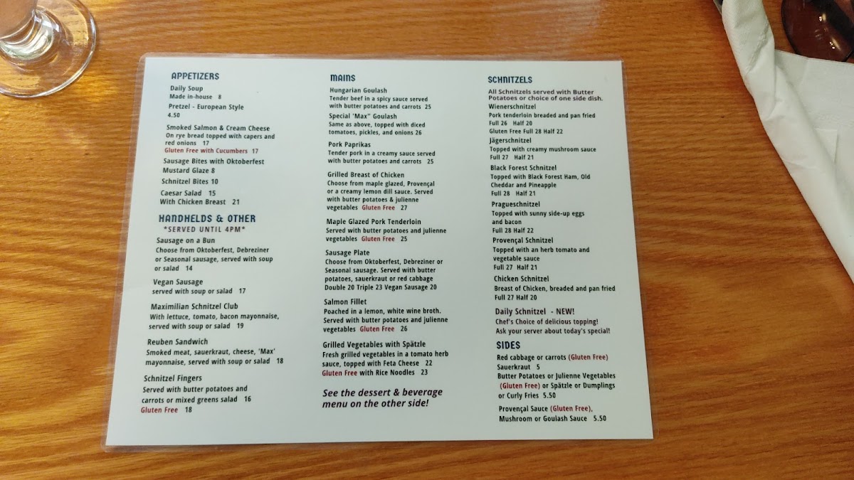 Menu Maximilian Restaurant-4