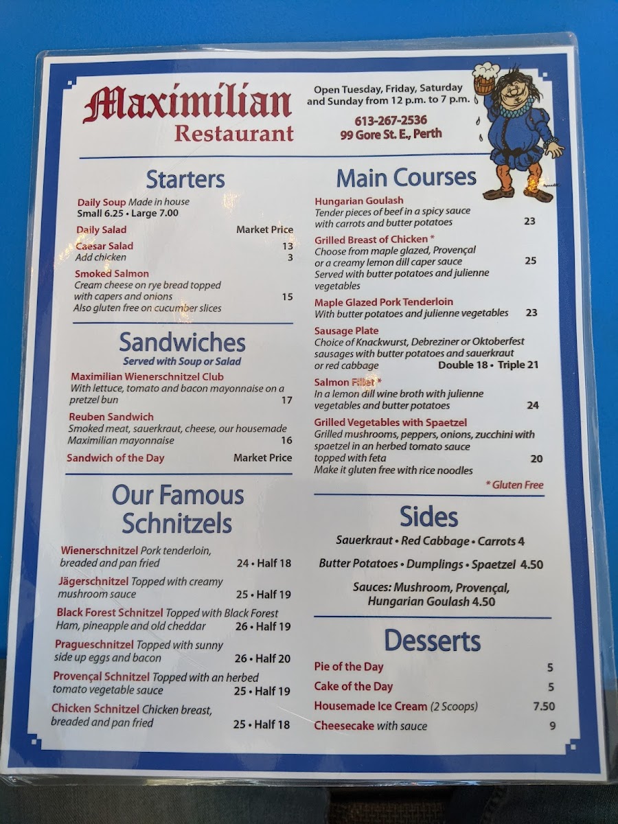 Menu Maximilian Restaurant-5