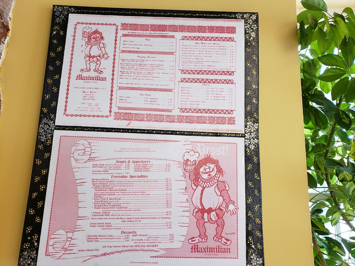 Menu Maximilian Restaurant-8
