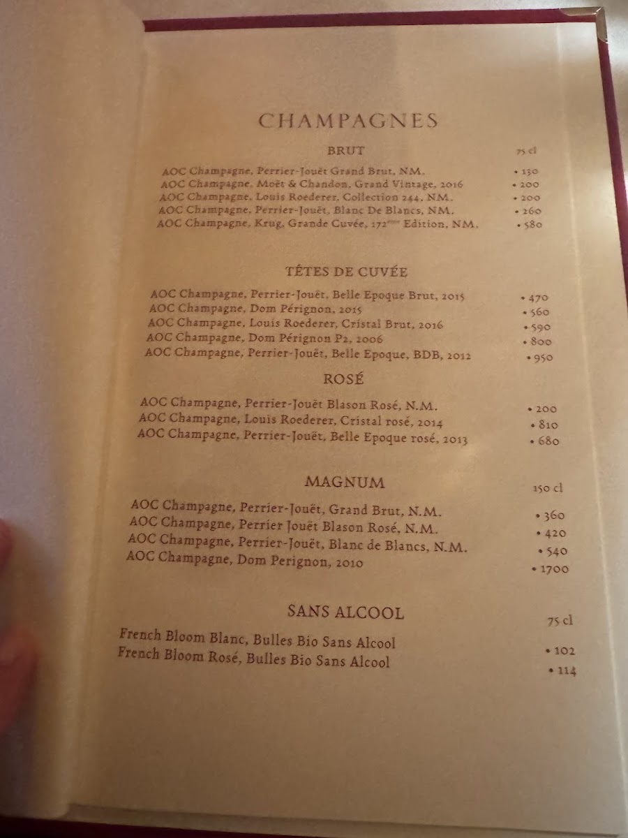 Menu Maxim's De Paris-6