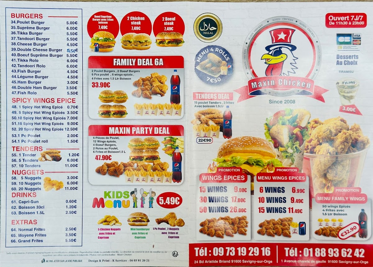 Menu Maxin Chicken-1