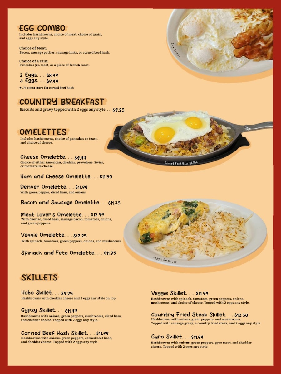 Menu Max's House Of Pancakes-1