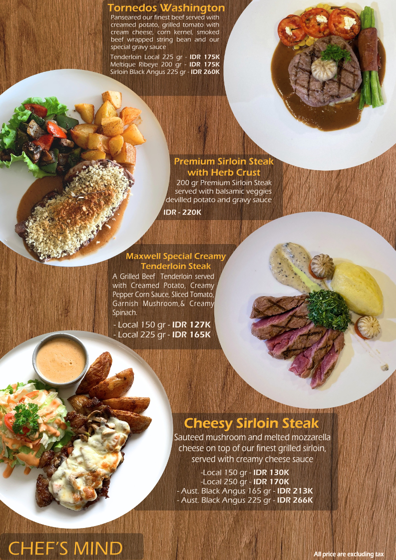 Menu Maxwell Cafe & Resto Tasikmalaya-1