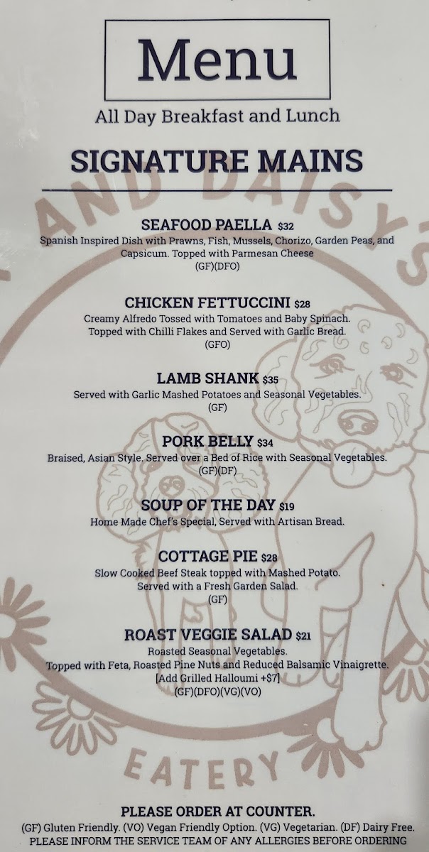 Menu Maxx & Daisy's Eatery-5