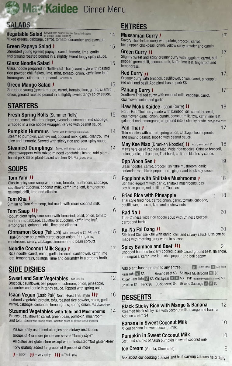 Menu May Kaidee-1