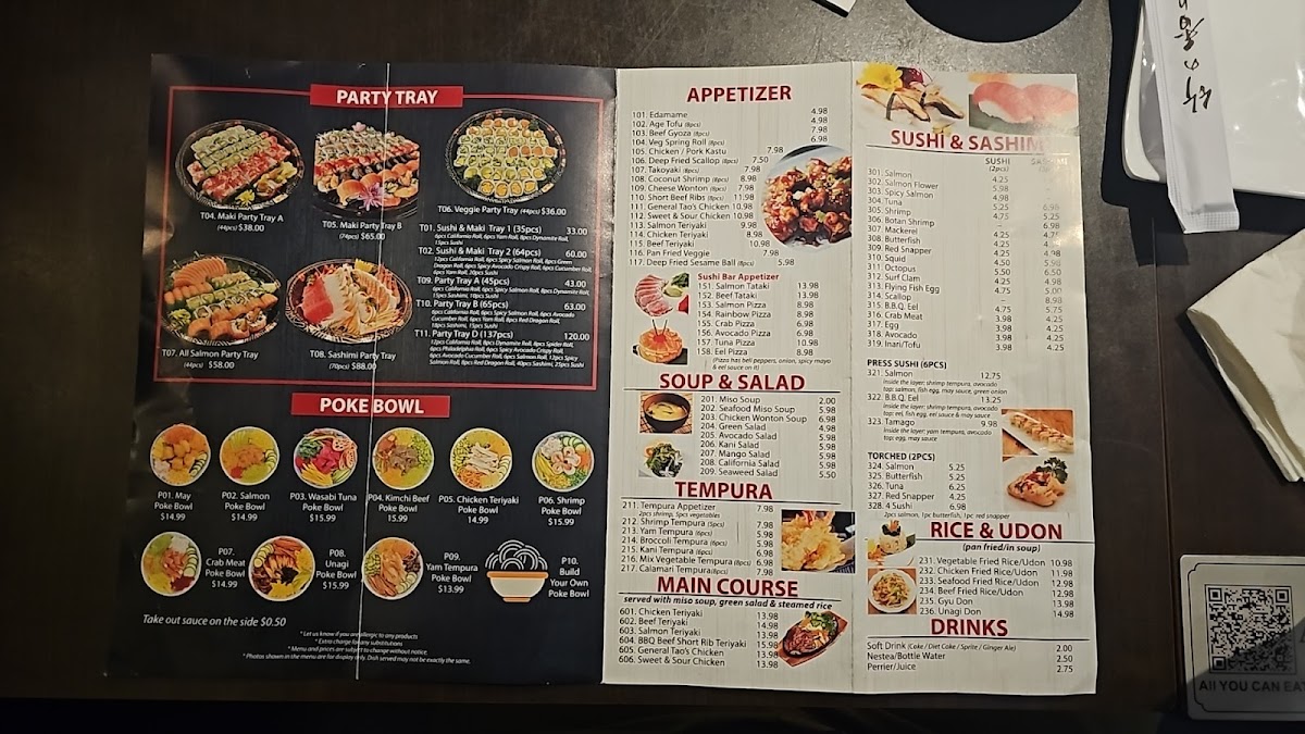 Menu May Sushi & Poke-1