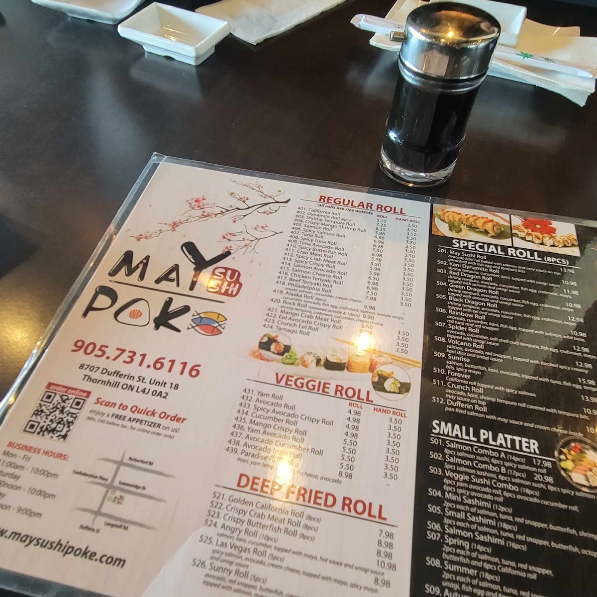 Menu May Sushi & Poke-7