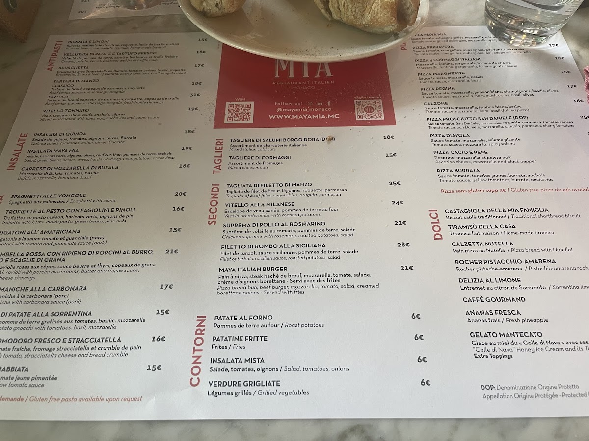 Menu Maya Mia-5