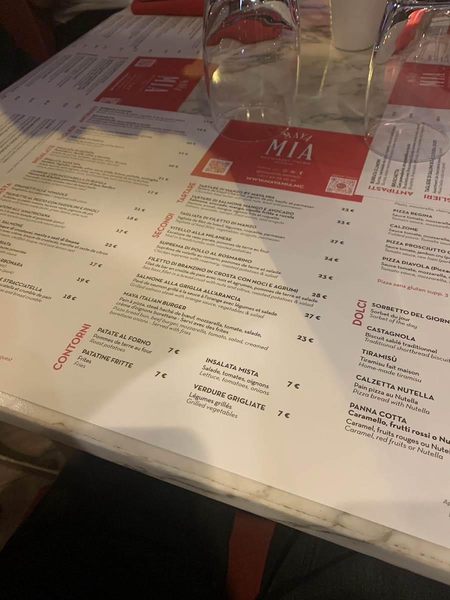 Menu Maya Mia-9