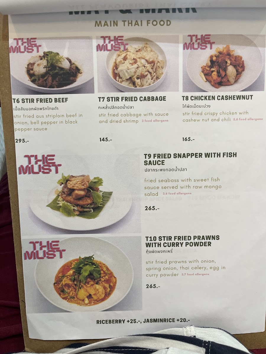 Menu May&mark Restaurant-4