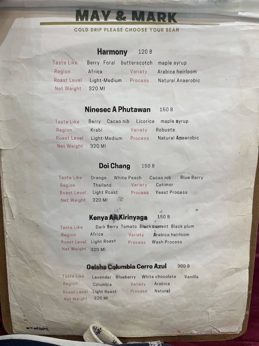 Menu May&mark Restaurant-9