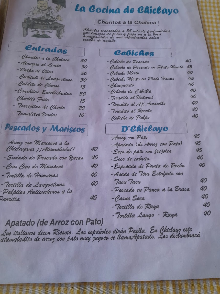 Menu Mayo's Cebichería - Restaurante-6