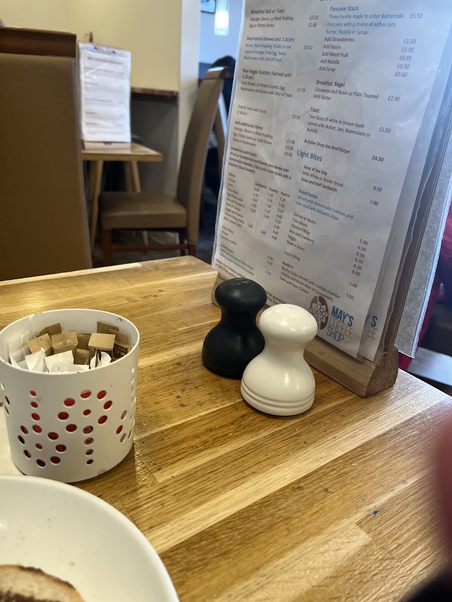 Menu May's Coffee Shop-3