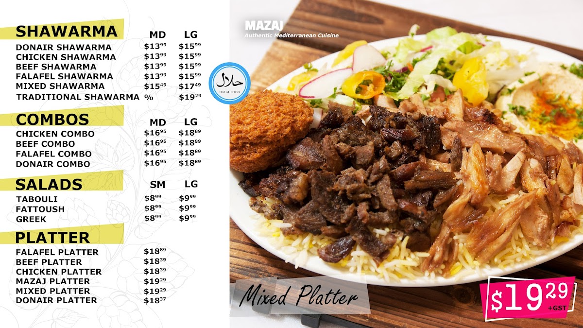 Menu Mazaj Mediterranean Cuisine-10