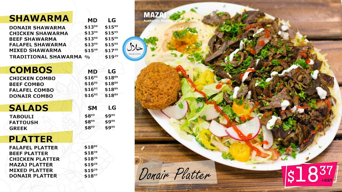Menu Mazaj Mediterranean Cuisine-5