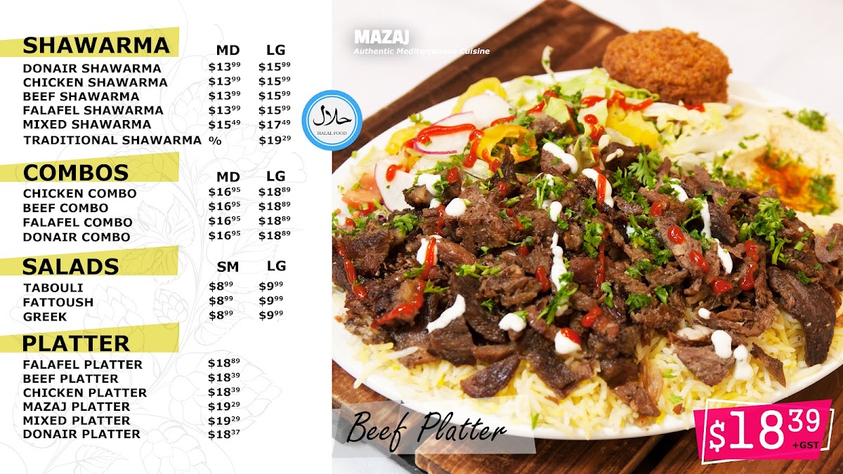 Menu Mazaj Mediterranean Cuisine-9