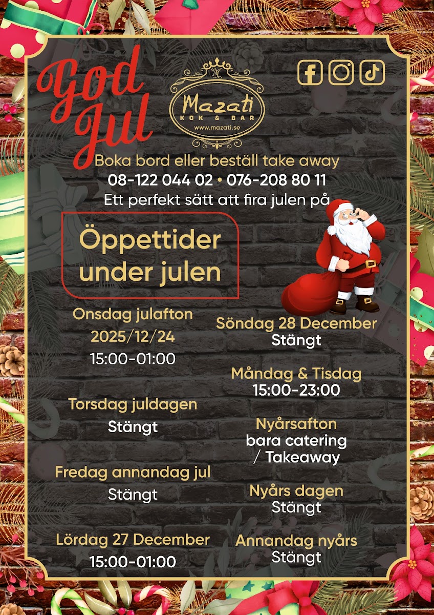 Menu Mazati Kök & Bar-3