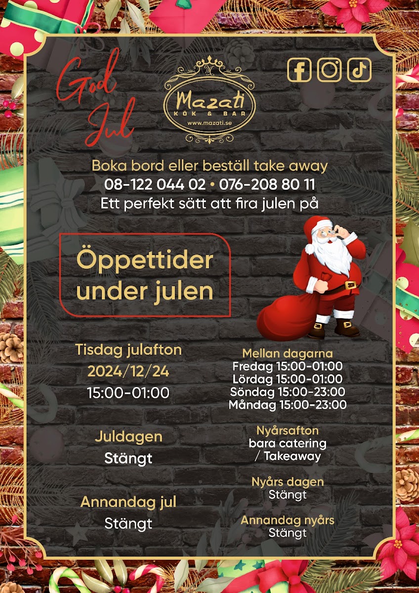 Menu Mazati Kök & Bar-6