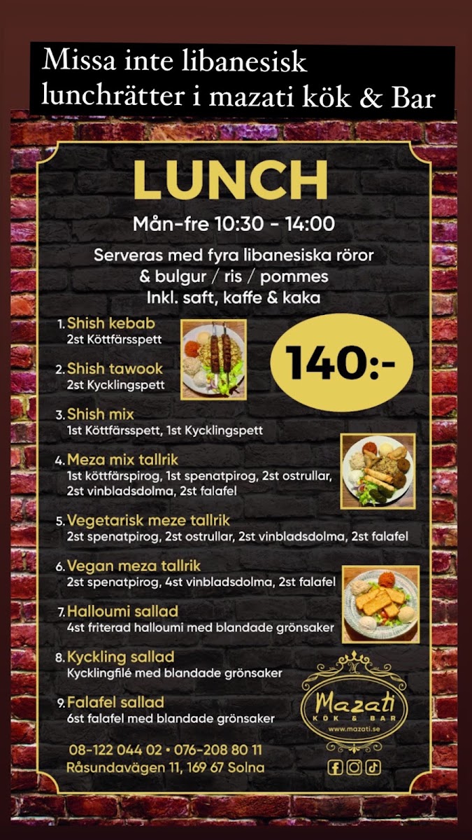 Menu Mazati Kök & Bar-9