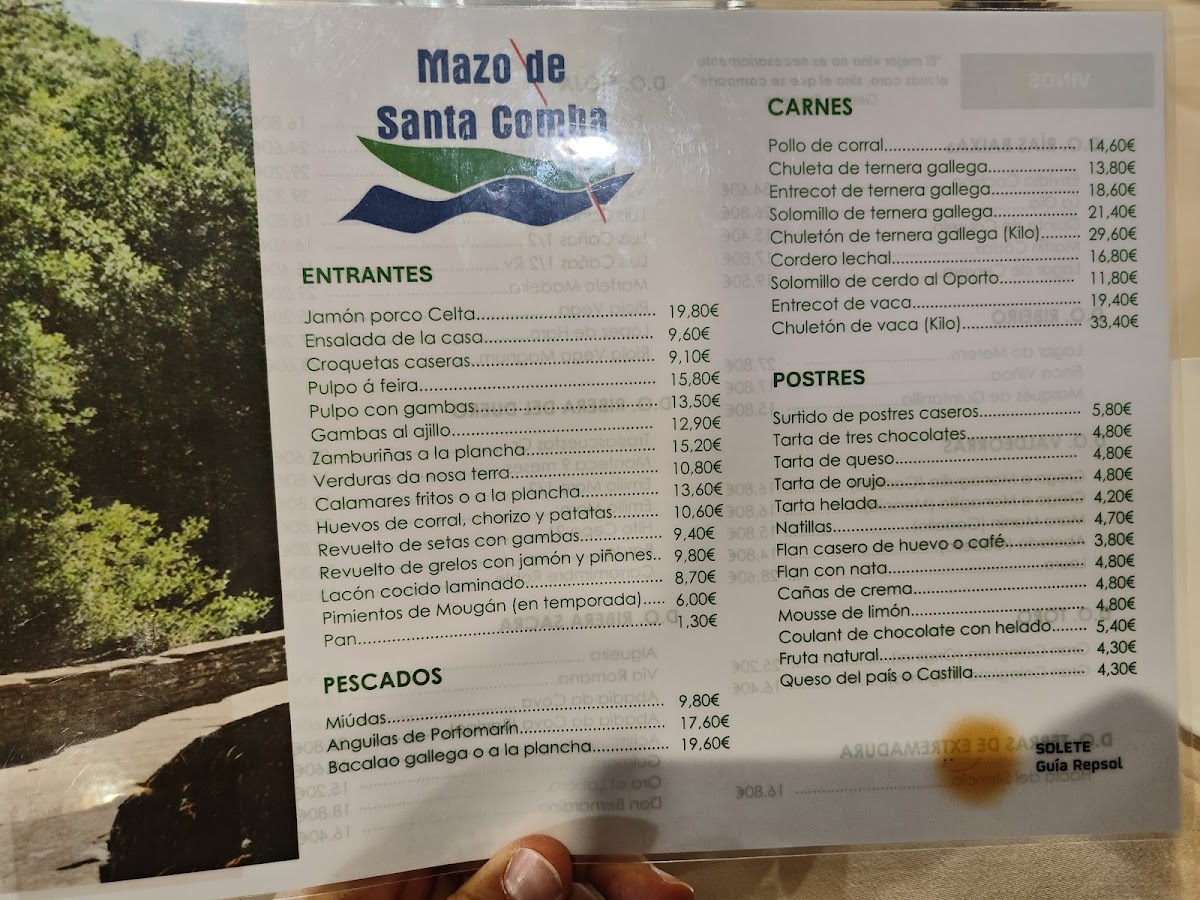 Menu Mazo De Santa Comba-1