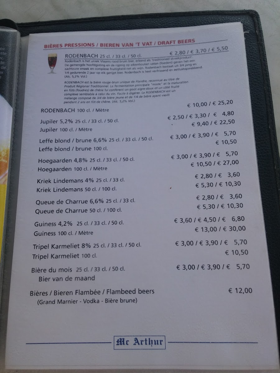 Menu Mc Arthur-1