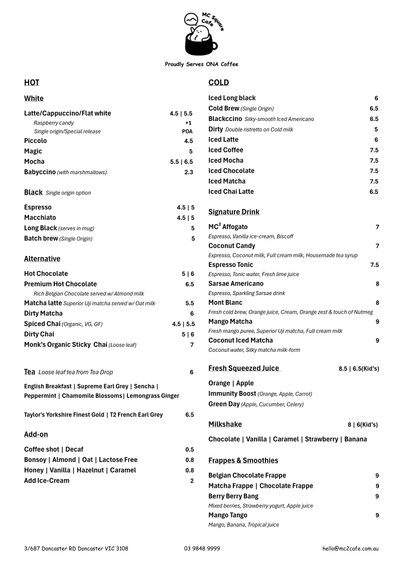 Menu Mc Square Cafe-3