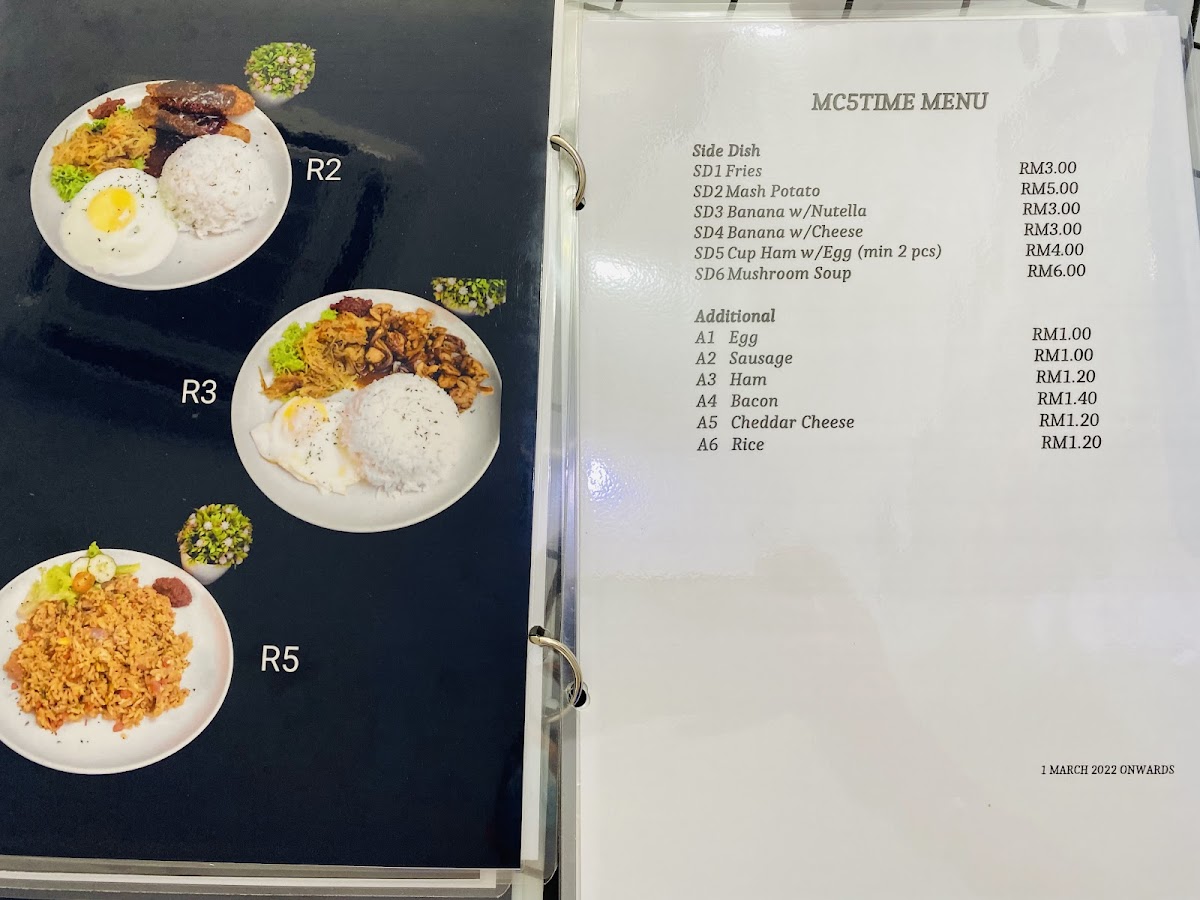 Menu Mc5Time Restaurant-3