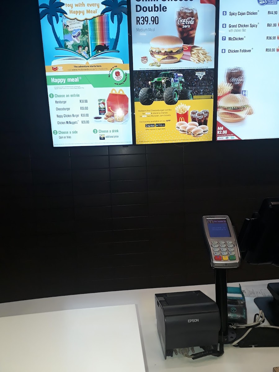 Menu Mcdonald's Auckland Park Drive-Thru-9
