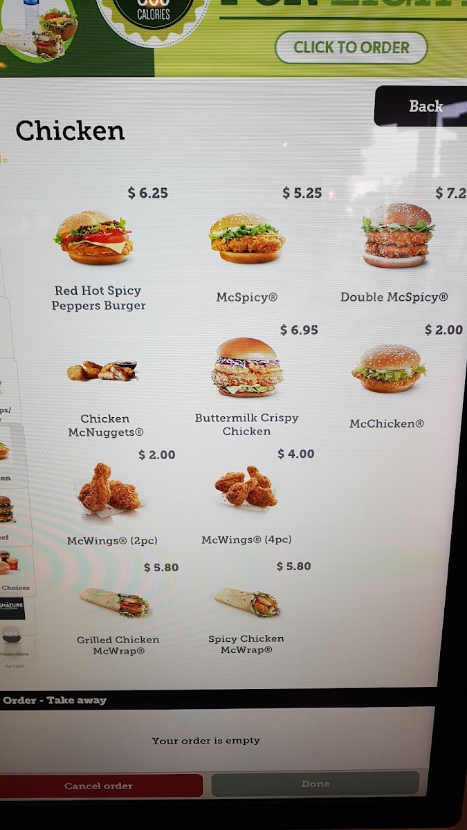 Menu Mcdonald's Bugis Village-10