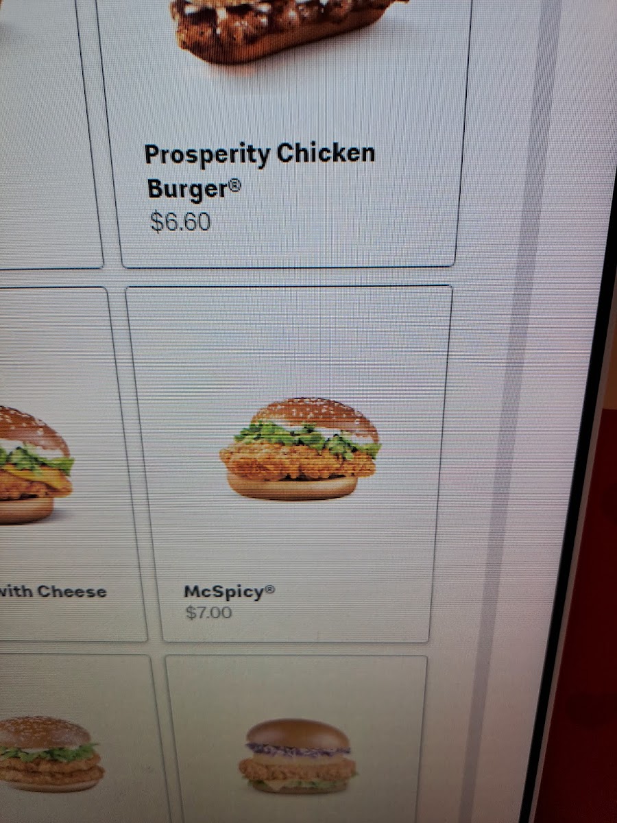 Menu Mcdonald's Bugis Village-3