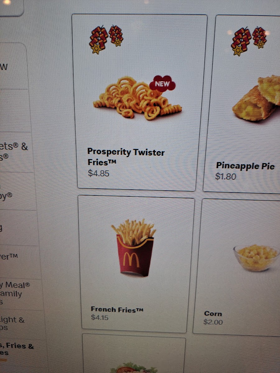 Menu Mcdonald's Bugis Village-4