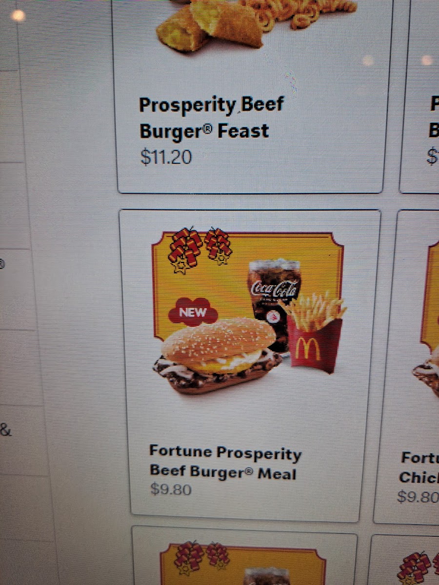 Menu Mcdonald's Bugis Village-5