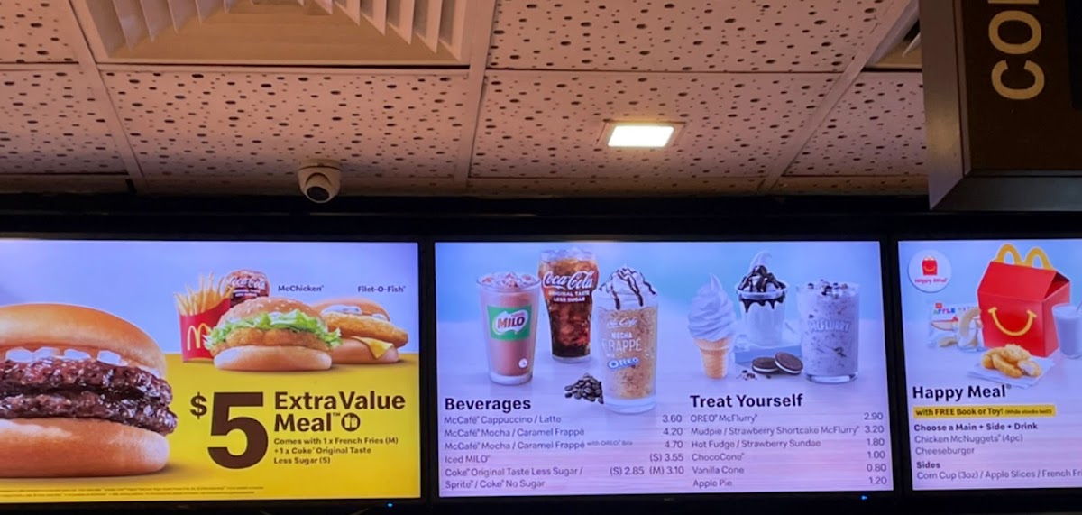 Menu Mcdonald's Bugis Village-6
