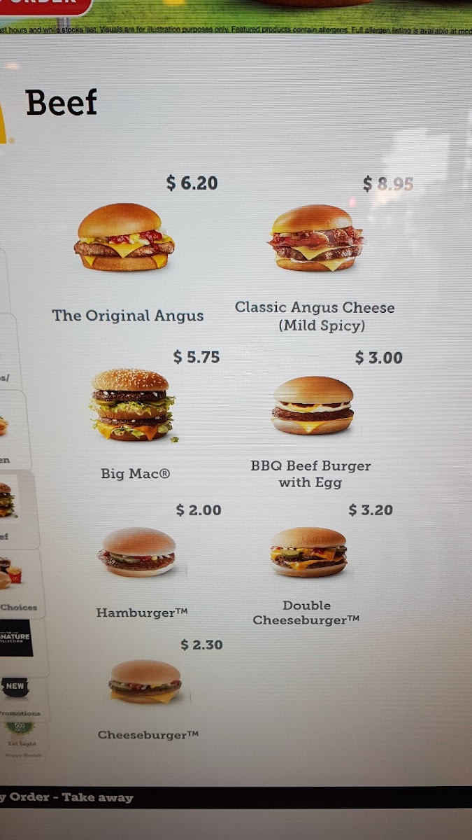 Menu Mcdonald's Bugis Village-8