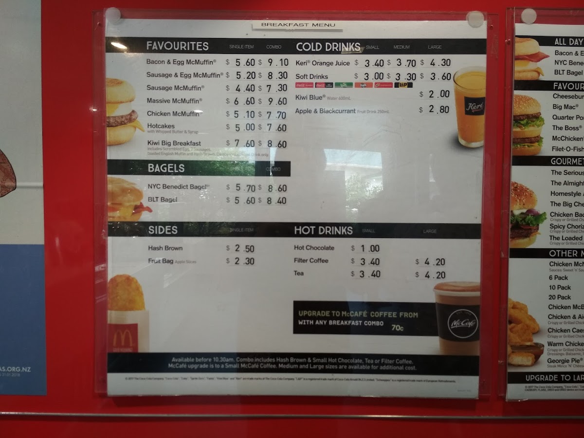 Menu Mcdonald's Bulls-2
