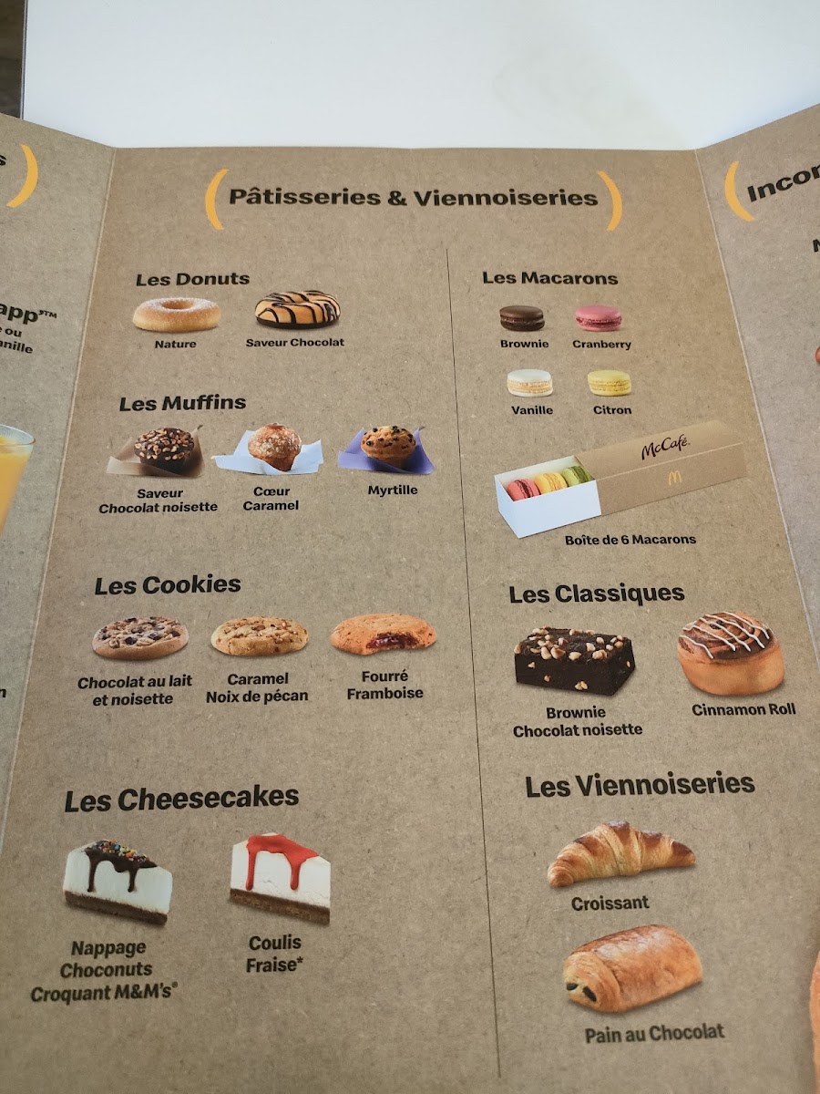 Menu Mcdonald's Foix-3